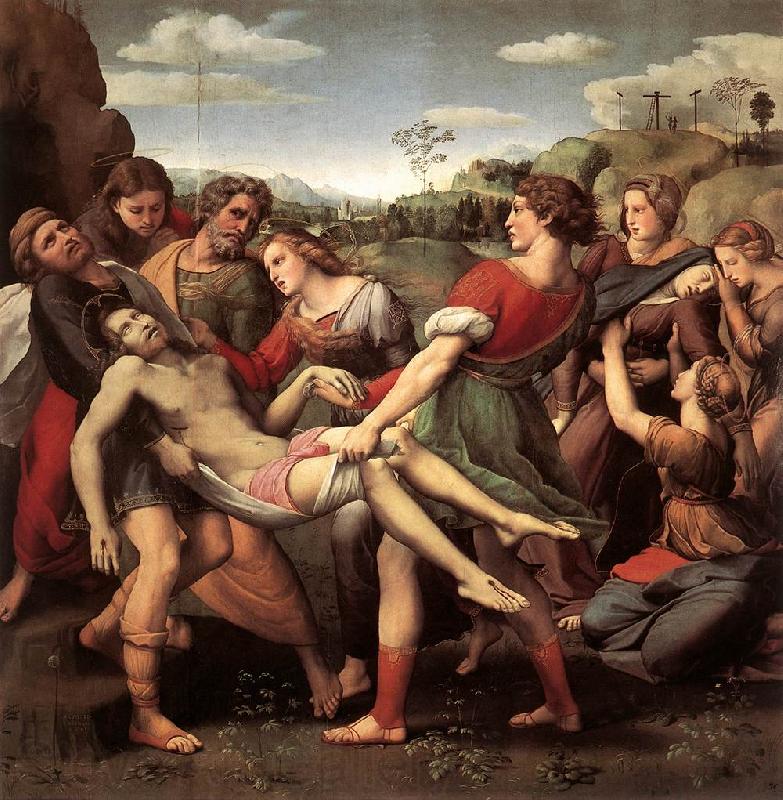 RAFFAELLO Sanzio The Entombment sys